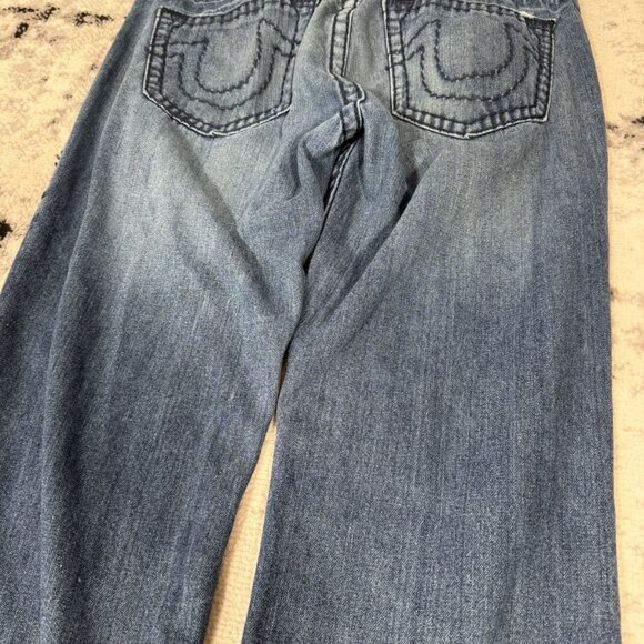 Y2K Made in USA True Religion Bobby Super T Denim Jeans - Picture 3 of 6